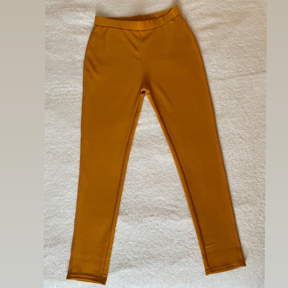 Mustard color jeggins